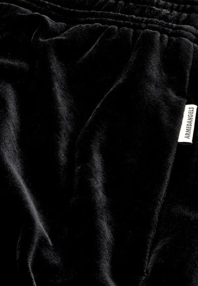 VATINAA VALVET BUXUR BLACK