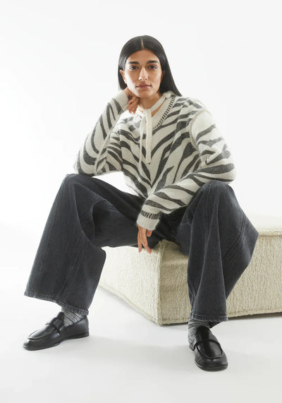 BALBAA PREMIUM ZEBRARAA PEYSA ÚR MOHAIR BLÖNDU