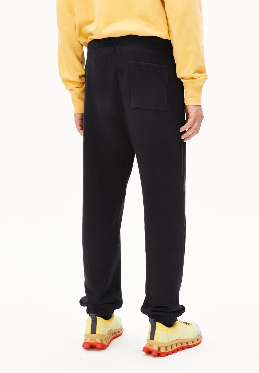 BAASTI LOOP SWEATPANT LÍFRÆN BÓMULL SVARTAR - Ethic