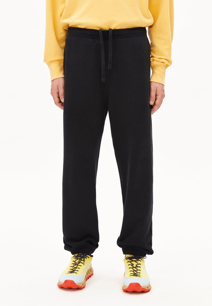 BAASTI LOOP SWEATPANT LÍFRÆN BÓMULL SVARTAR - Ethic