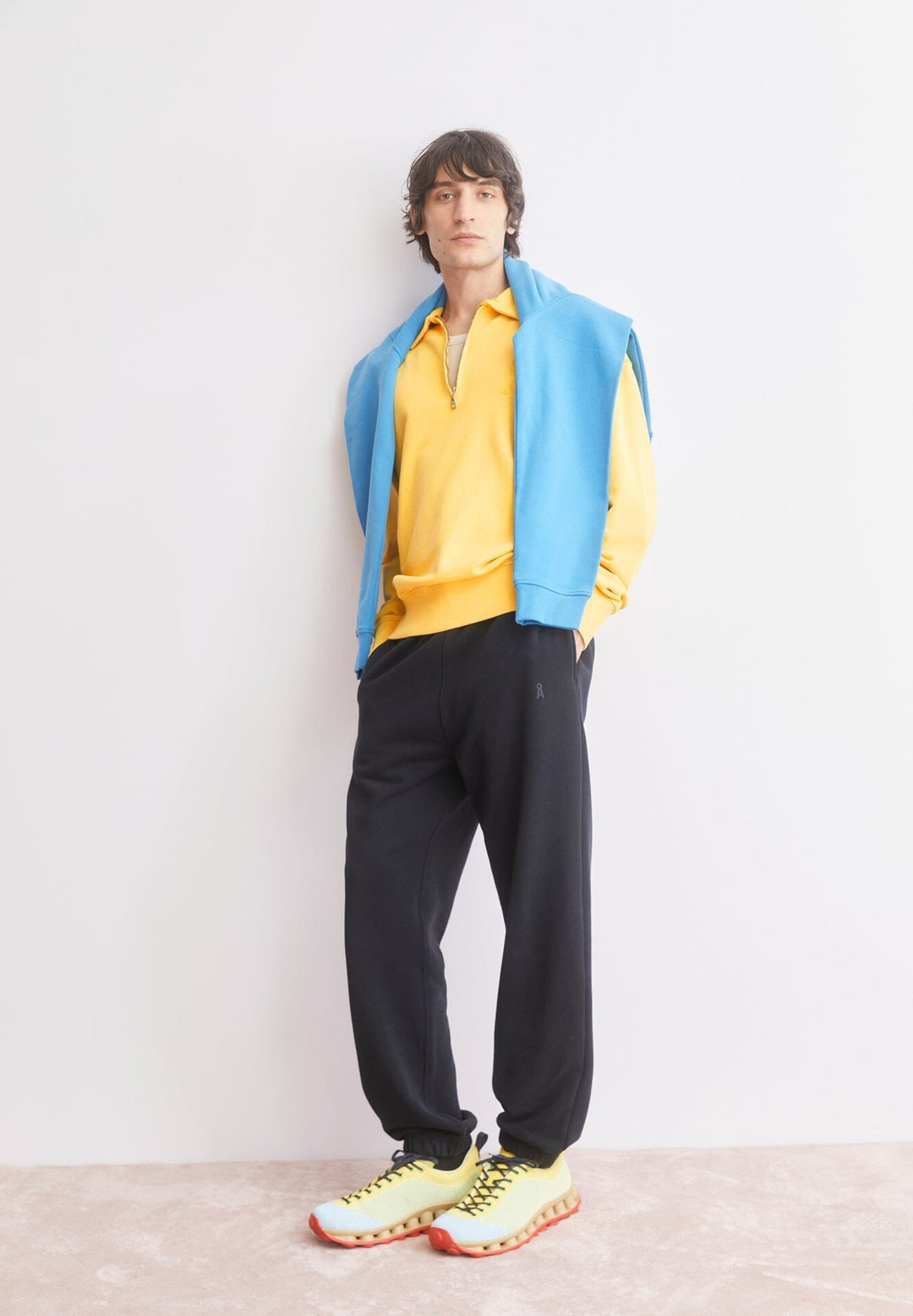 BAASTI LOOP SWEATPANT LÍFRÆN BÓMULL SVARTAR - Ethic