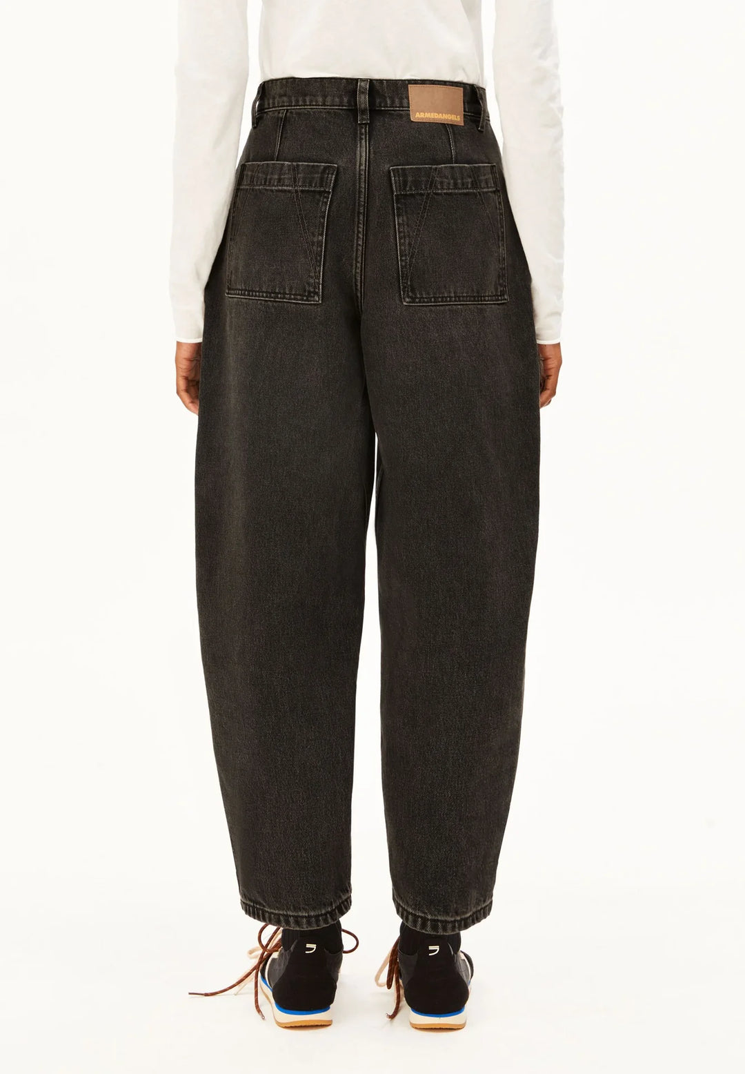 BAARLY HIGE WORKER WAIST GALLABUXUR NUTMEG