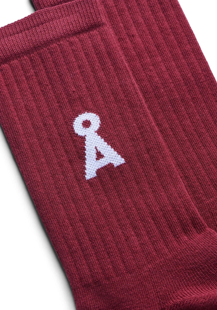 SAAMUS BOLD SOKKAR LÍFRÆN BÓMULL VELVET RED