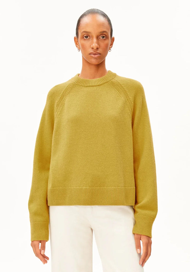 WOOL KNIT PEYSA MOSSLACE