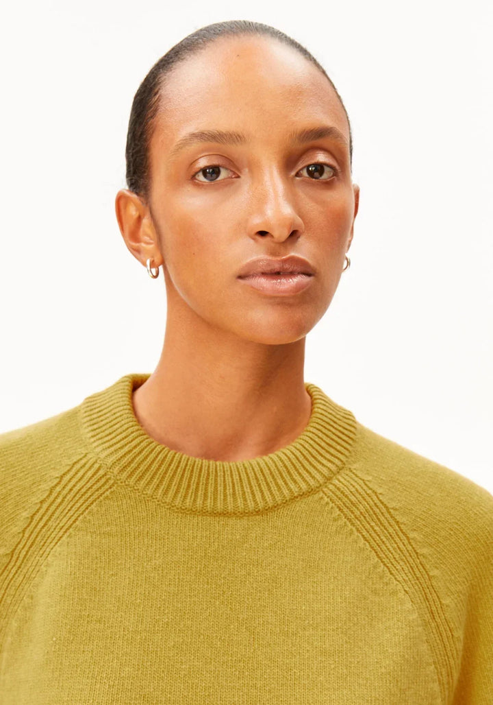 WOOL KNIT PEYSA MOSSLACE