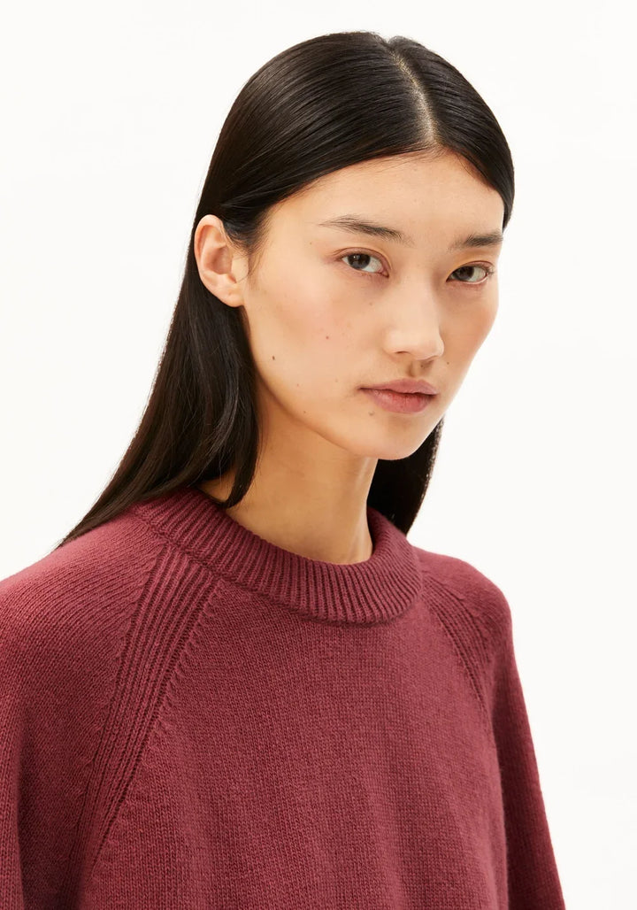 WOOL KNIT PEYSA VELVET EMBER