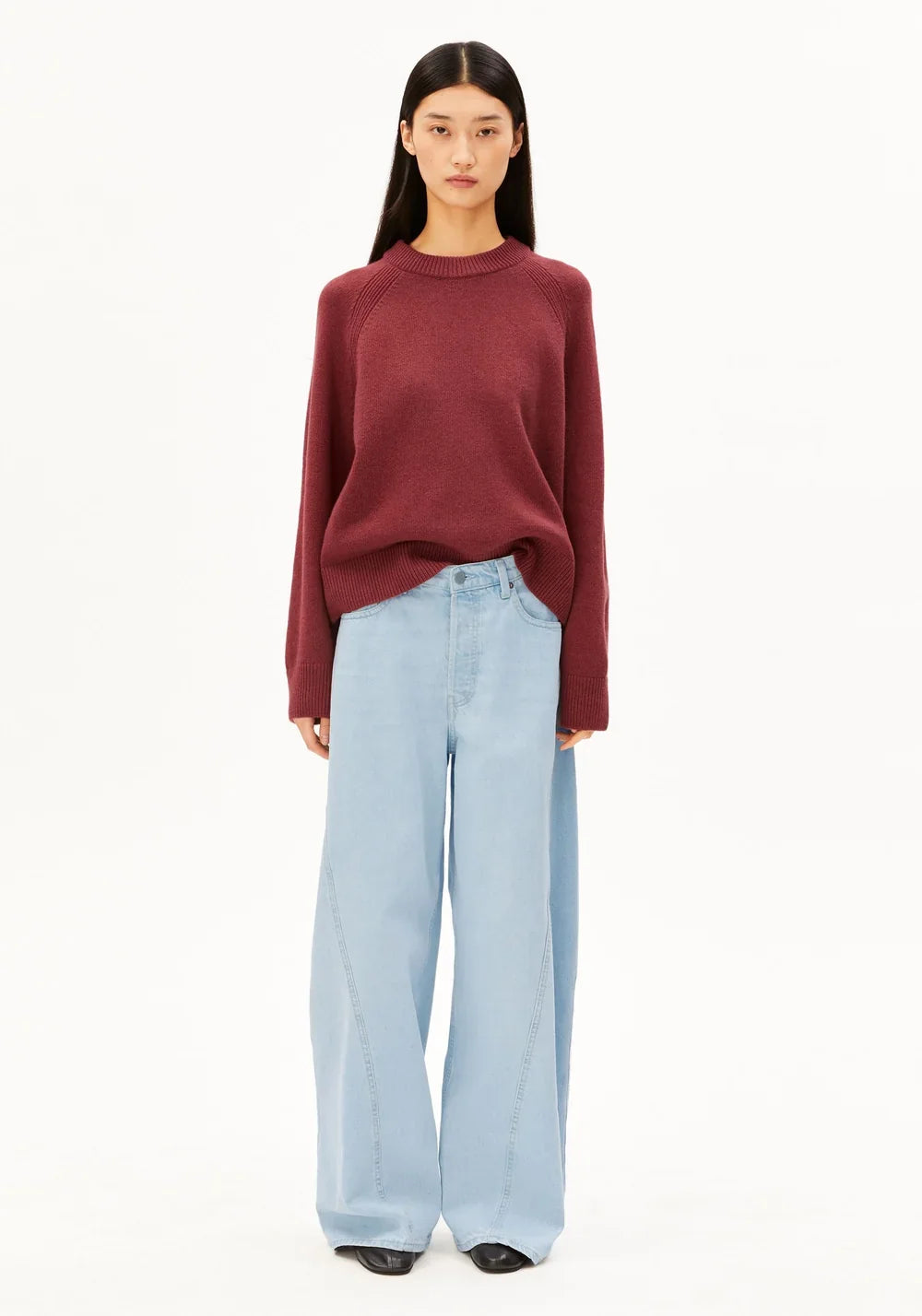 WOOL KNIT PEYSA VELVET EMBER