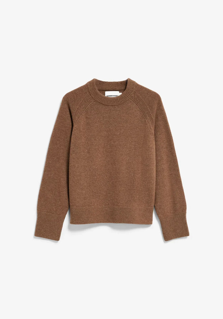 WOOL KNIT PEYSA CLAYSTONE MELANGE