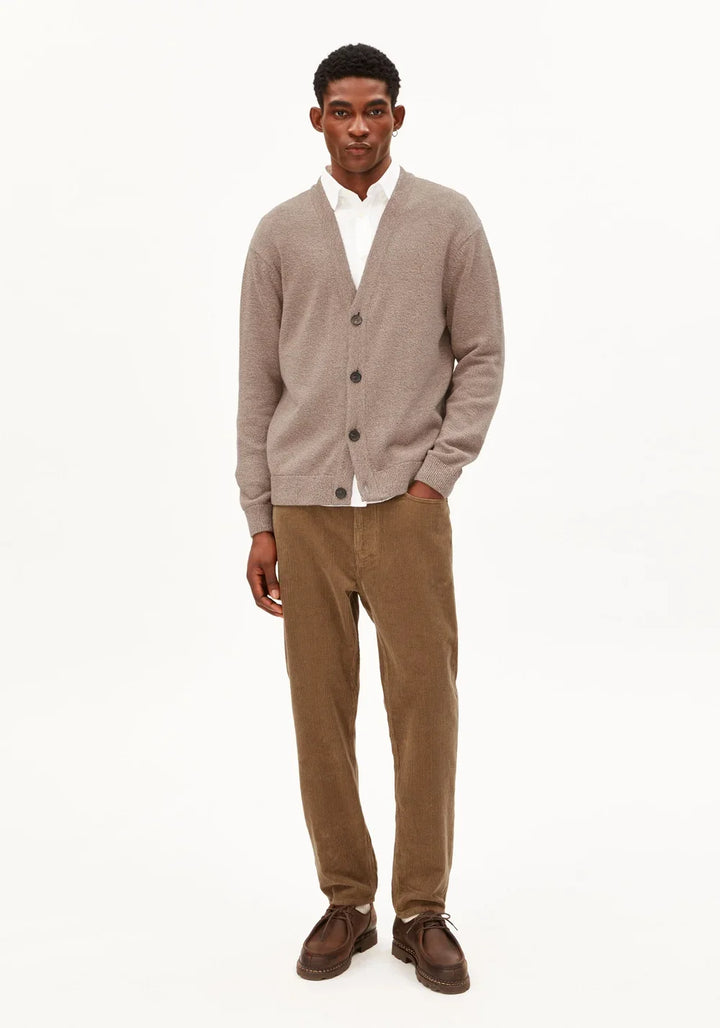 MAAKX RELAXED CORDUROY FLAUELSBUXUR AMBERWOOD