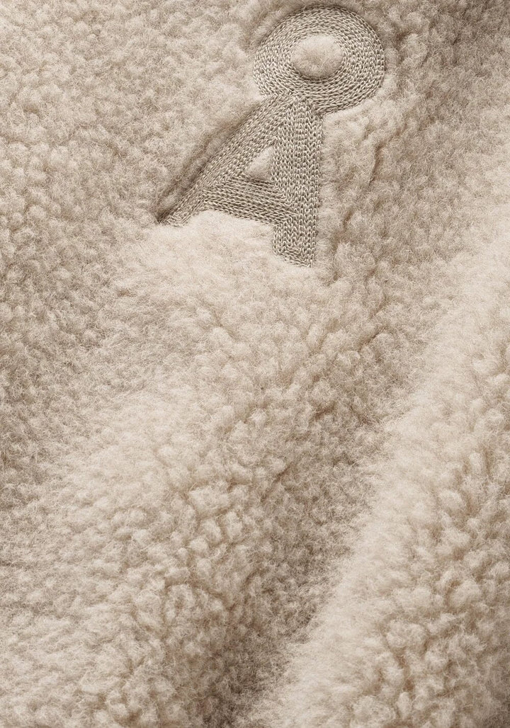 WOOL BLEND FLEECE JAKKI HONEY MELANGE