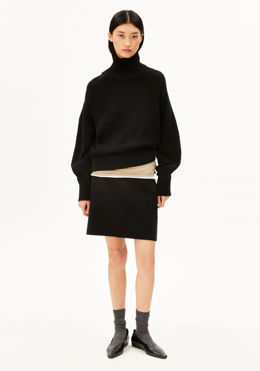 WINTER COTTON KNIT PEYSA SVÖRT