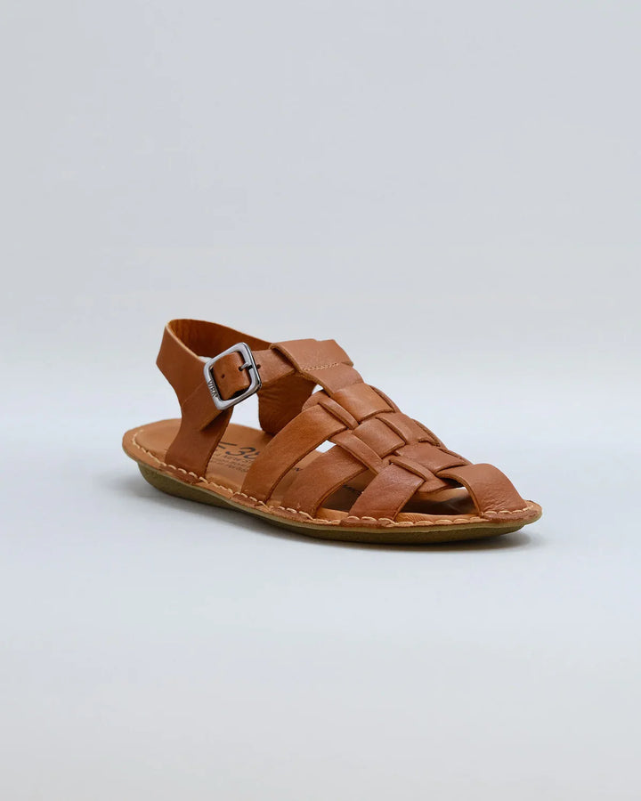 CAPRI SANDALAR COGNAC BROWN - VÆNTANLEGIR Í MAÍ - Ethic