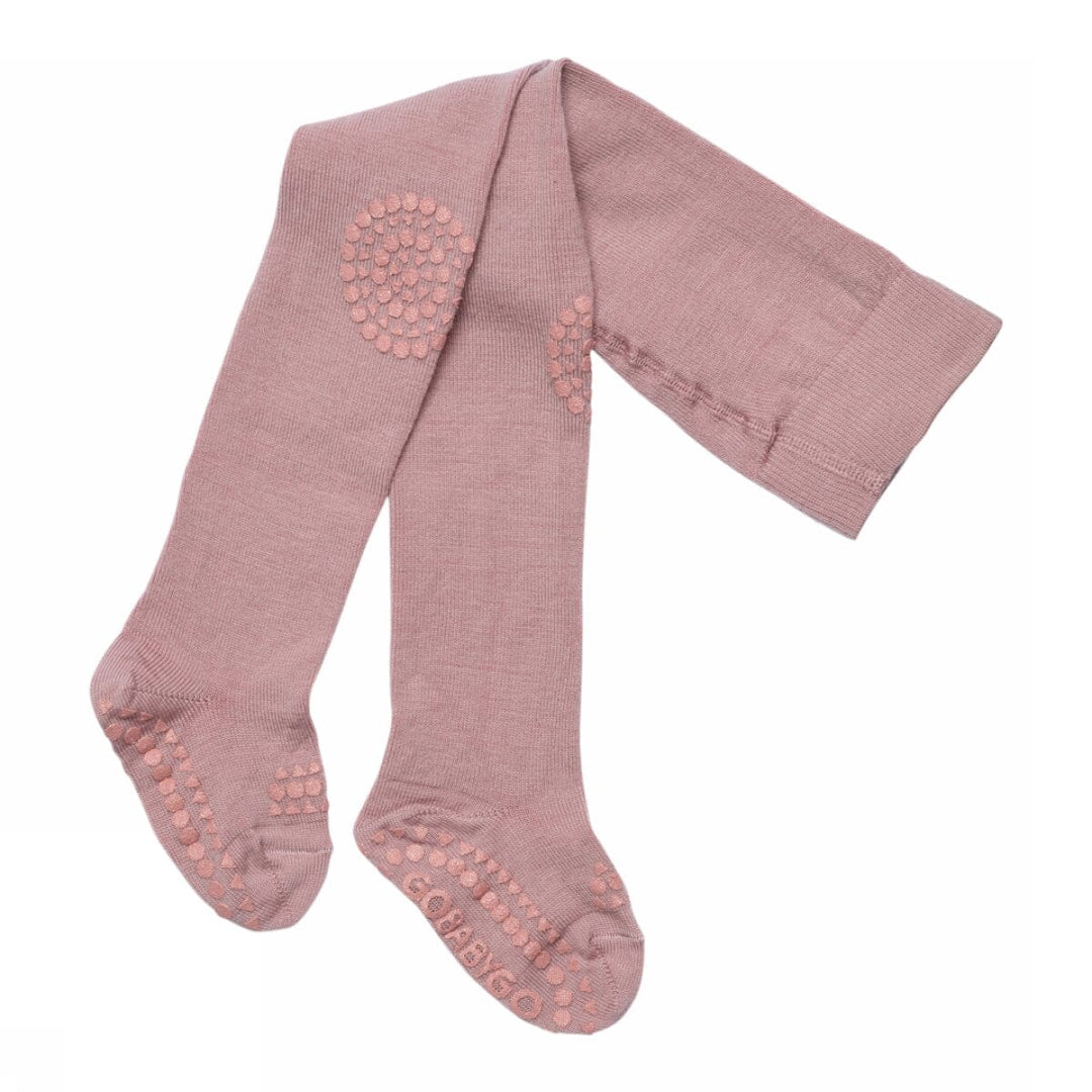 Crawling tights - merino wool - Woodrose