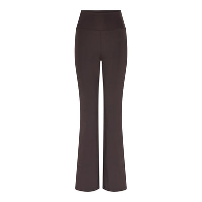 COMPRESSIVE FLARE LEGGINGS DRIFTWOOD