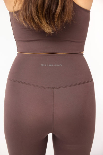 COMPRESSIVE FLARE LEGGINGS DRIFTWOOD