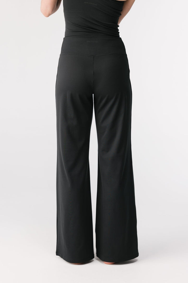 JADA STRAIGHT LEG PANTS SVARTAR - Ethic