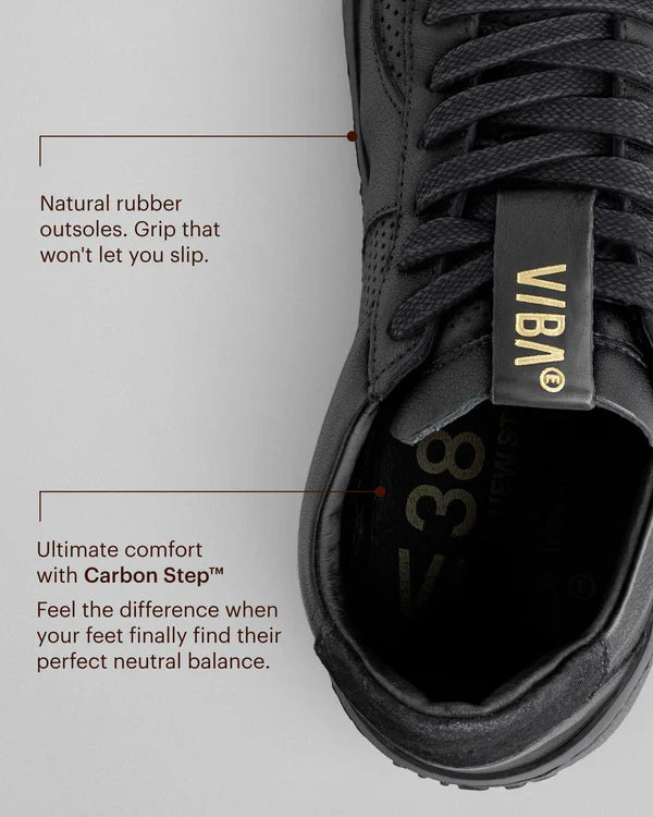 LONDON Bio LEATHER BLACK - Ethic