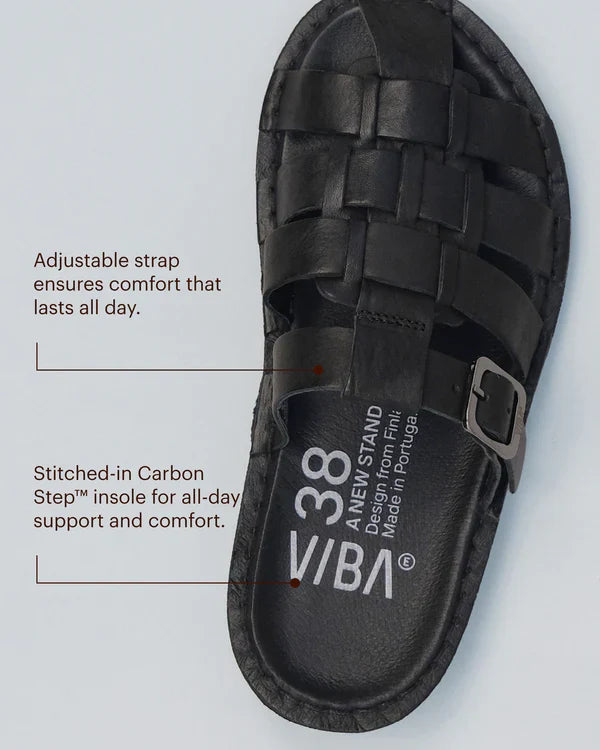 AMALFI SANDALAR PRETO BLACK - VÆNTANLEGIR Í MAÍ - Ethic