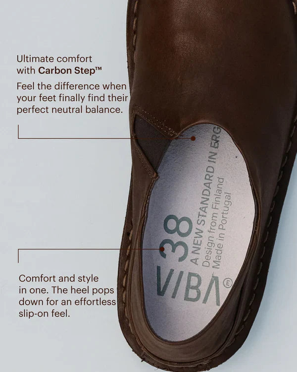 ZUMA LEATHER COCOA BROWN