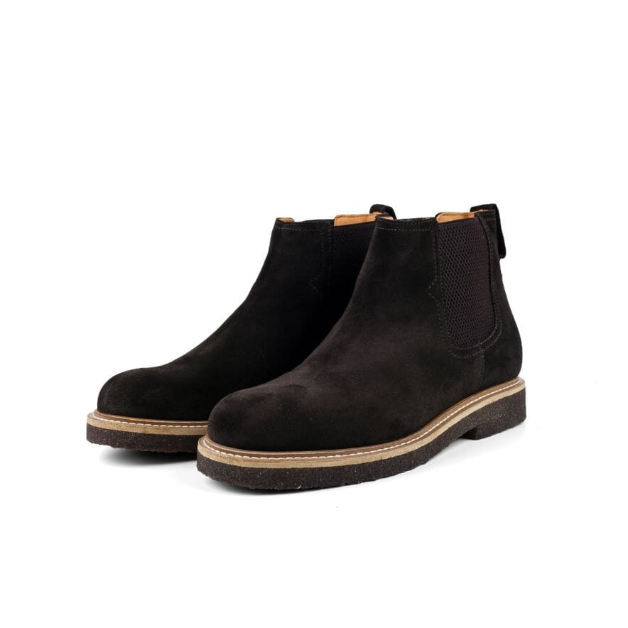 HUDIKSVALL DARK BROWN SUEDE - Ethic