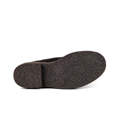 HUDIKSVALL DARK BROWN SUEDE