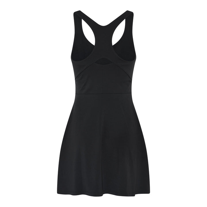 FLOAT LOLA V-NECK DRESS SVARTUR - Ethic
