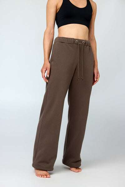 MILLIE STRAIGHT LEG SWEATPANTS MAB-MINK