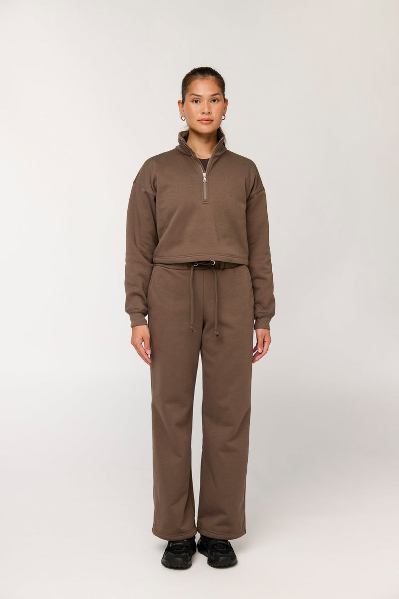 MILLIE STRAIGHT LEG SWEATPANTS MAB-MINK
