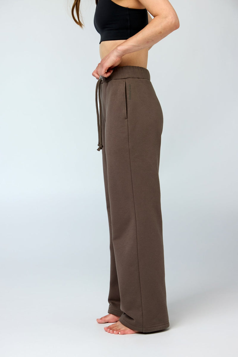 MILLIE STRAIGHT LEG SWEATPANTS MAB-MINK