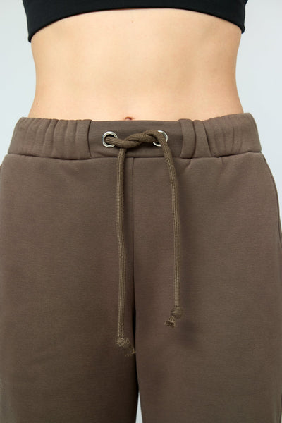 MILLIE STRAIGHT LEG SWEATPANTS MAB-MINK