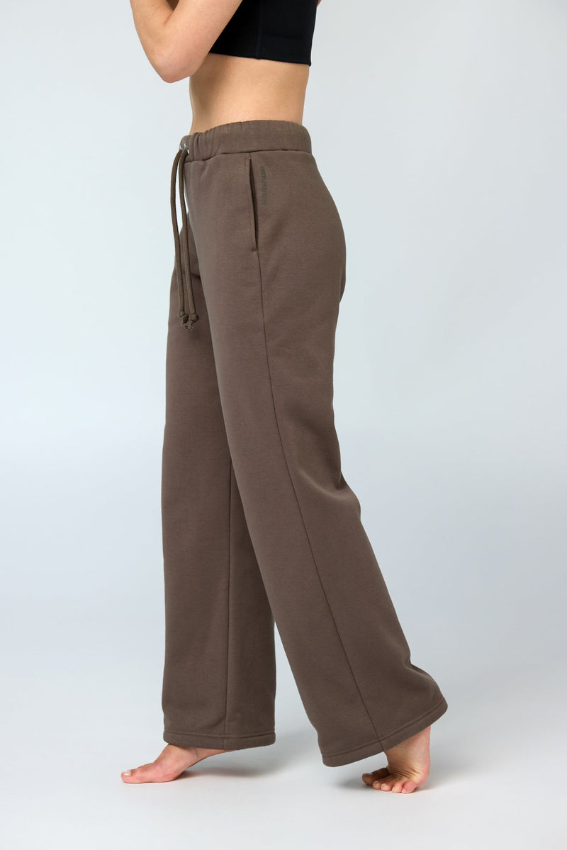MILLIE STRAIGHT LEG SWEATPANTS MAB-MINK