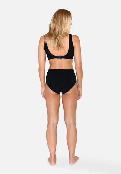 BAMBUS SOFT BRA TOPPUR SVARTUR