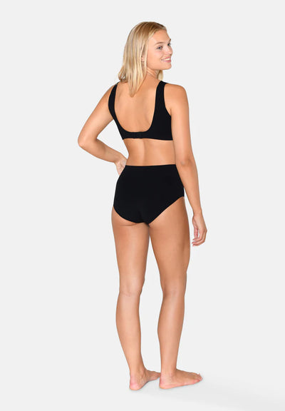 BAMBUS SOFT BRA TOPPUR SVARTUR