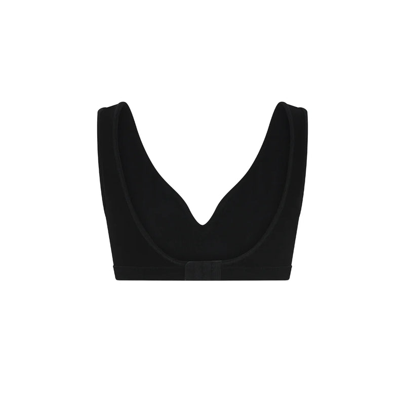 BAMBUS SOFT BRA TOPPUR SVARTUR