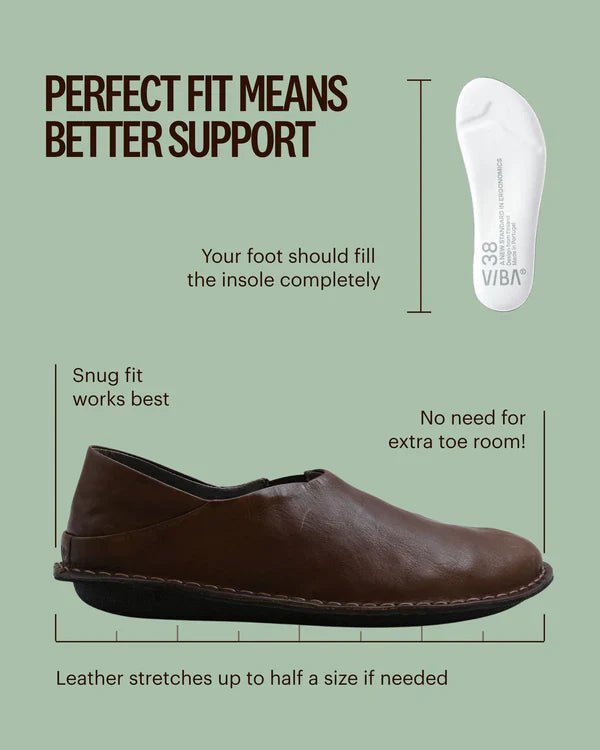 ZUMA LEATHER COCOA BROWN