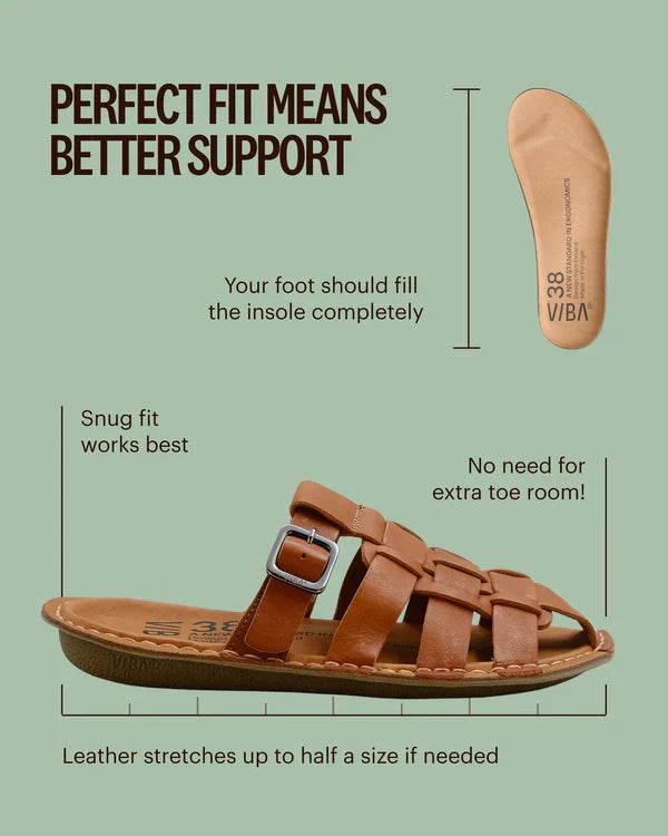 AMALFI SANDALAR COGNAC BROWN - VÆNTANLEGIR Í MAÍ - Ethic