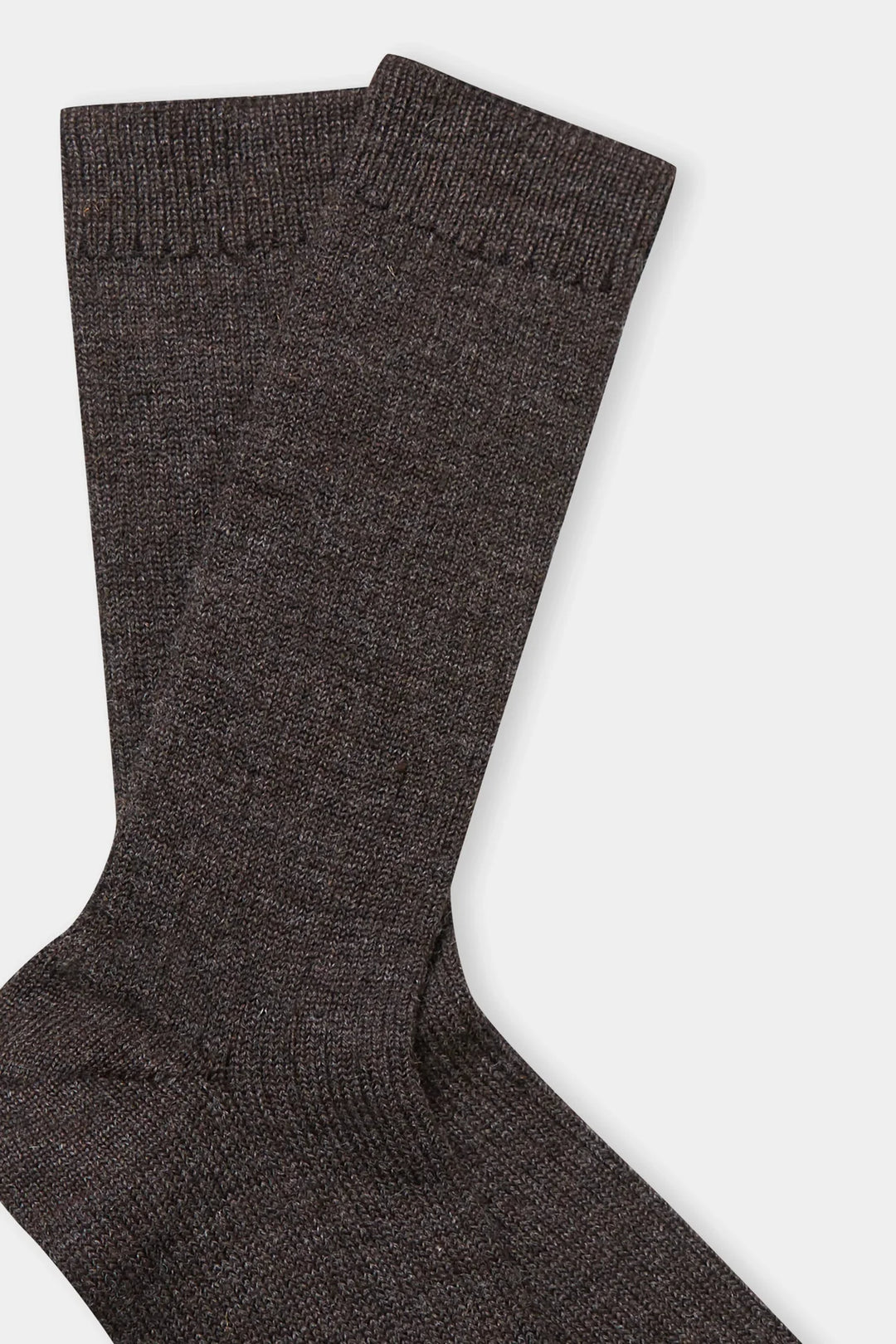 ALPACA SOKKAR UNDYED BROWN - Ethic