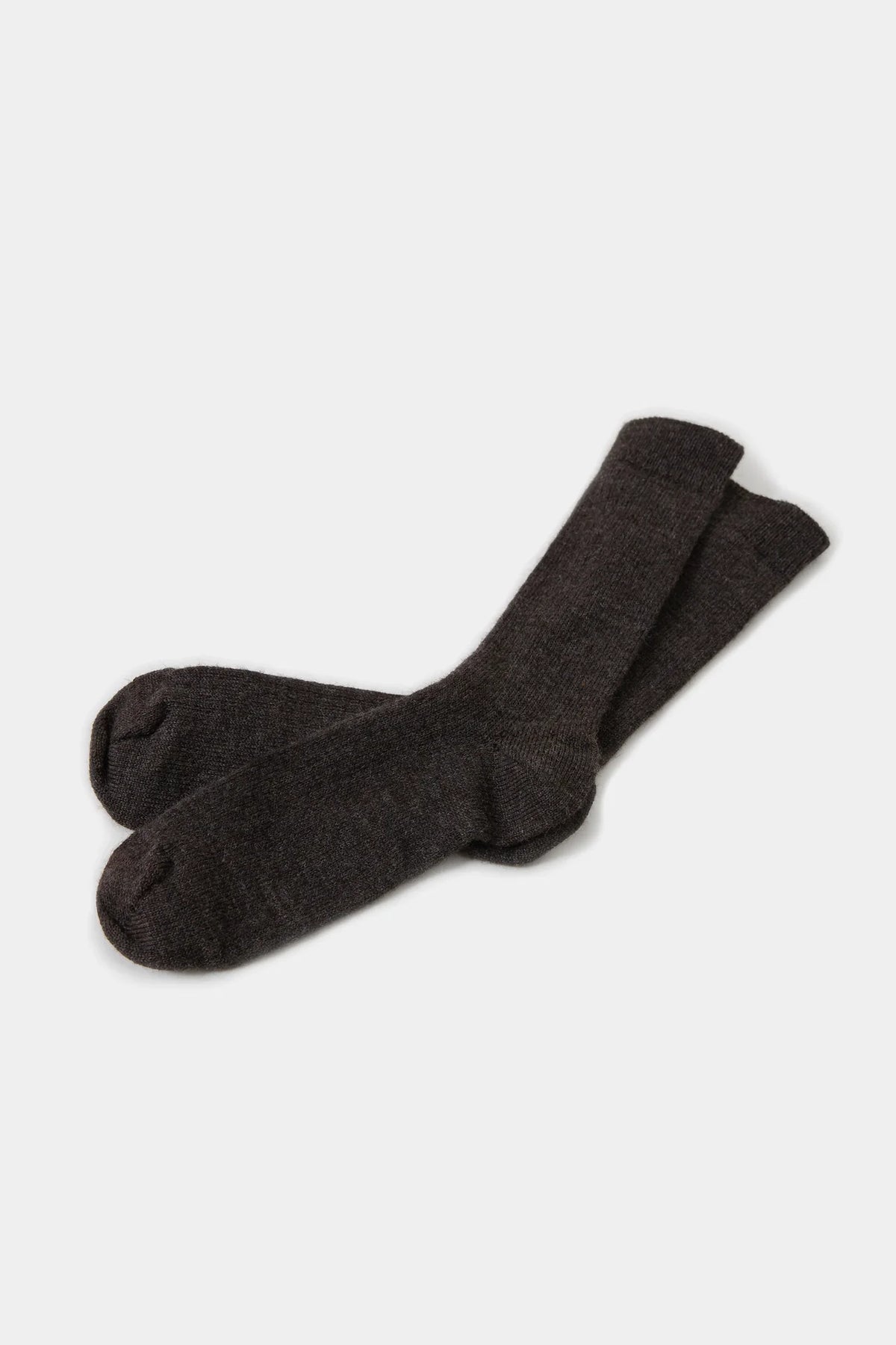 ALPACA SOKKAR UNDYED BROWN - Ethic