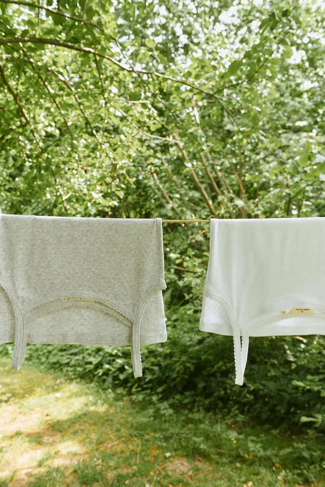 ARENSE RÖNDÓTTUR HLÝRABOLUR LIGHT GREY MELANGE - Ethic