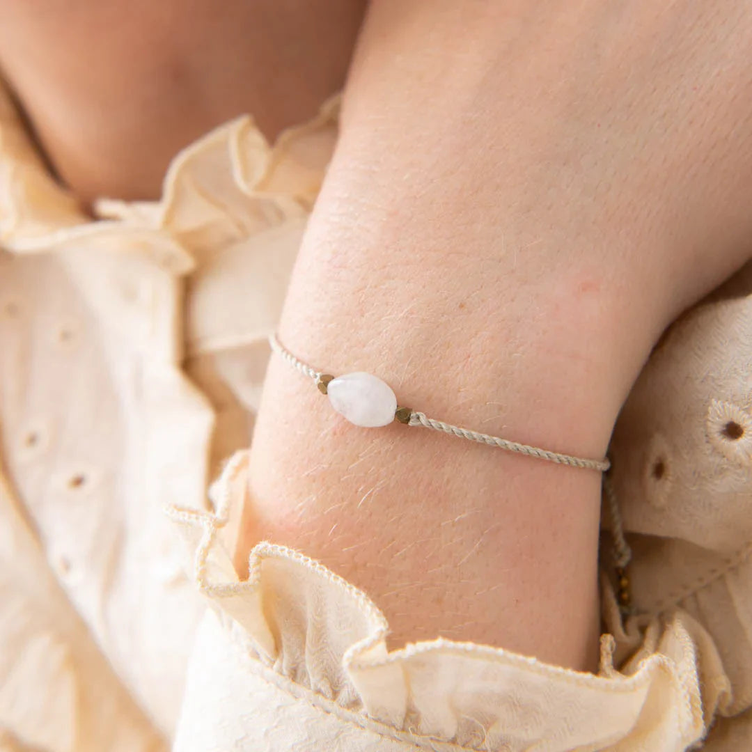 GIMSTEINA KORT  -  Moonstone Armband - Ethic