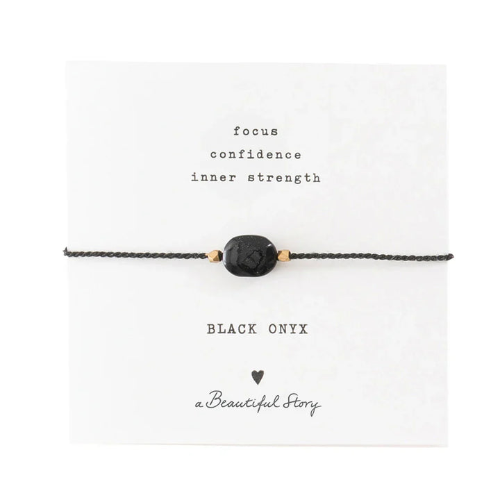 GIMSTEINA KORT  - Black Onyx Armband - Ethic