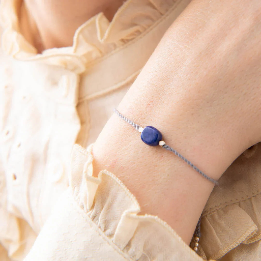 GEIMSTEINA KORT  - Lapis Lazuli Armband - Ethic