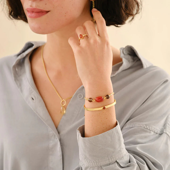 EXCITED CARNELIAN ARMBAND - Ethic