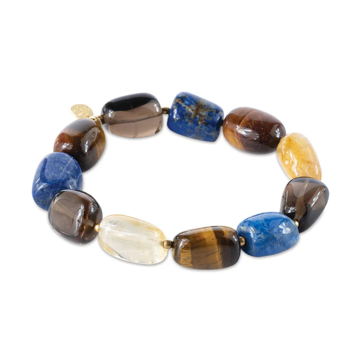 WORTHY TIGER EYE ARMBAND - Ethic