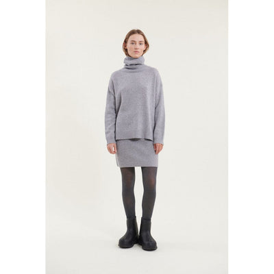 LISE RÚLLUKRAGAPEYSA LIGHT GREY