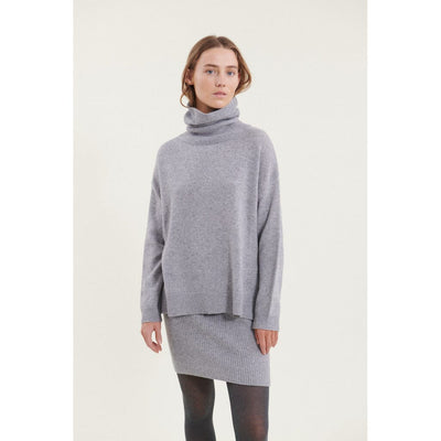 LISE RÚLLUKRAGAPEYSA LIGHT GREY
