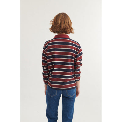 ANNELI POLO PEYSA BORDEAUX TRUFFLE/ SKY CAPTAIN