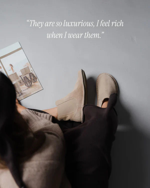 HELSINKI BIO SUEDE DESERT SAND - Ethic