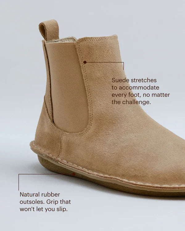 HELSINKI BIO SUEDE DESERT SAND - Ethic