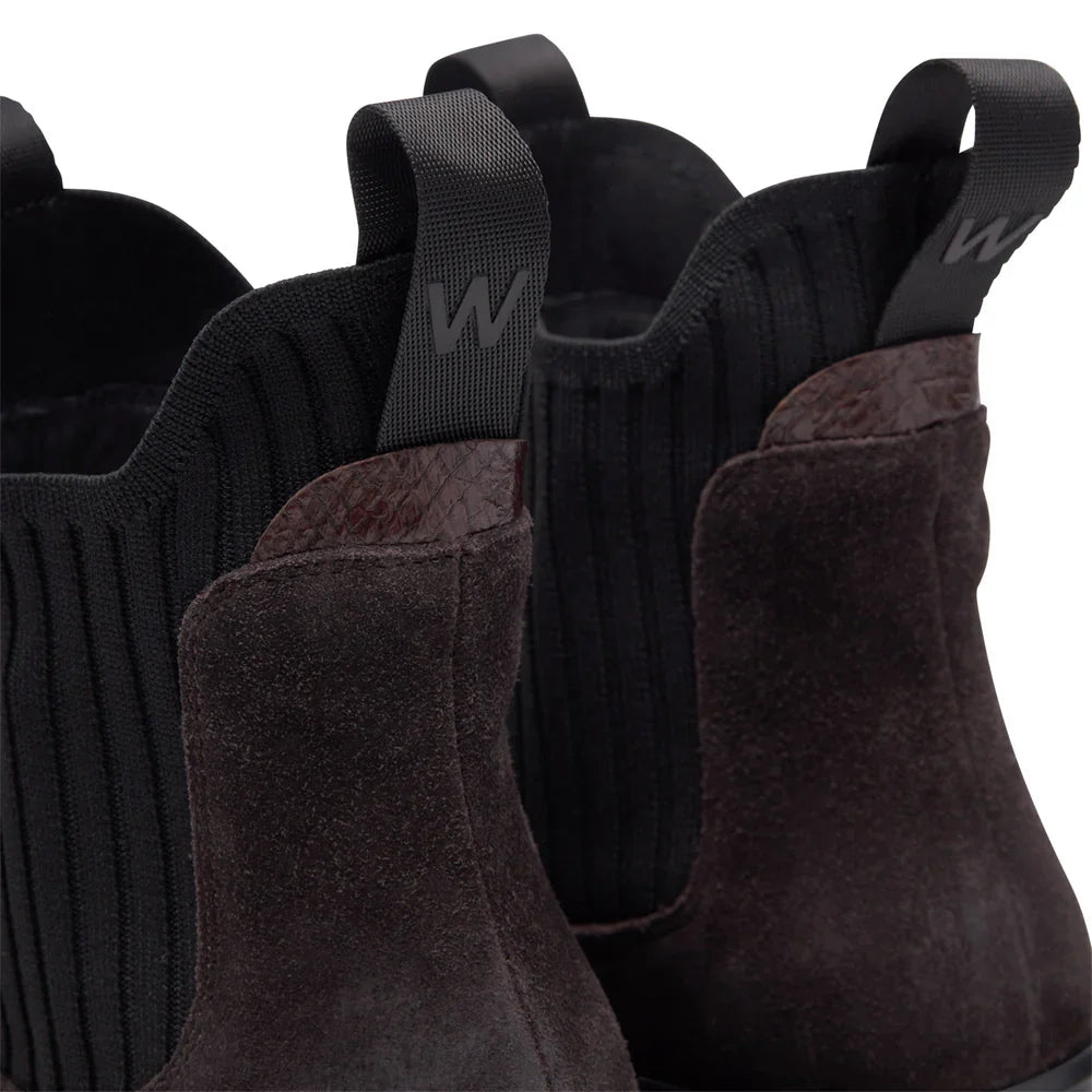 ISABELLA WARME SUEDE CHOCOLATE ÖKKLASKÓR